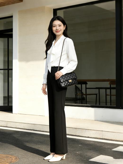 预售 臣禾	【女神微喇裤】小个子通勤休闲裤	9261060475 商品图3