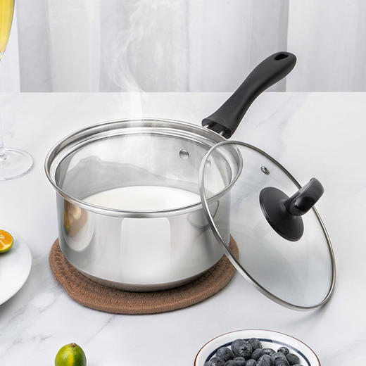 Debo德铂-纳克斯考两件套装锅 铂洛尼亚三件套装锅 优质不锈钢 不挑灶具 商品图5