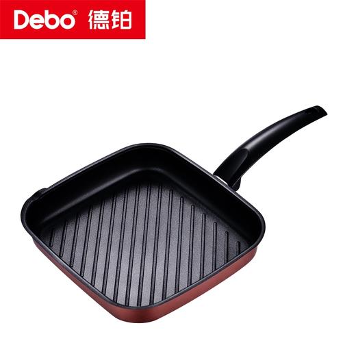 Debo德铂-范佩西煎锅 导热均匀 煎烤少烟油 商品图0