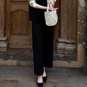 【预售7天】良木礼九分微喇裤(3333）