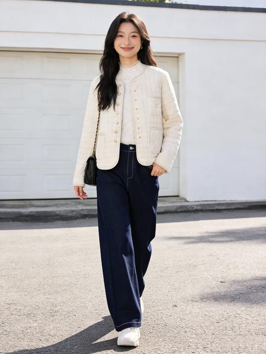 臣禾	【花影毛衫】绵羊毛+桑蚕丝 半高领花边针织衫	9261090196 商品图7