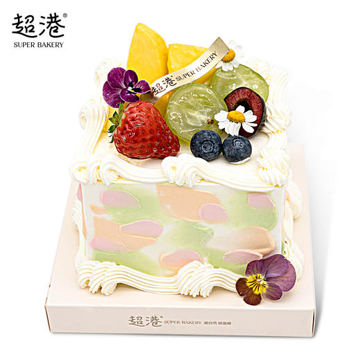 【踏青季】春日画廊 4吋蛋糕 商品图1