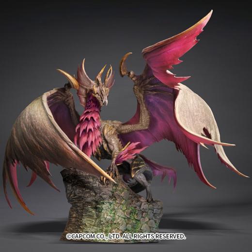 【GSC现货】怪物猎人崛起：曙光 CFB雕像 爵银龙 手办模玩周边 商品图3