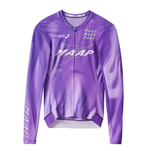 MAAP 女士 WorldTour Pro Air LS Jersey 3.0 长袖骑行服 霓虹紫 商品图4