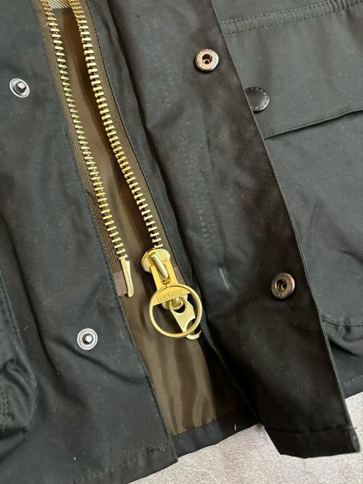 Barbour日版宽松oversize经典油蜡夹克外套 复古格纹内里工装风衣 商品图7