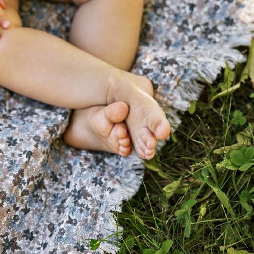 Elodie瑞典25新品竹纤维亚麻盖毯纯棉盖毯婴儿襁褓巾婴童毛毯保暖 商品图2