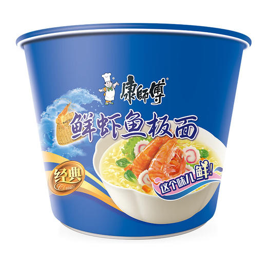 康师傅鲜虾鱼板面102g 商品图4