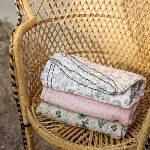 Elodie瑞典25新品竹纤维亚麻盖毯纯棉盖毯婴儿襁褓巾婴童毛毯保暖 商品图6