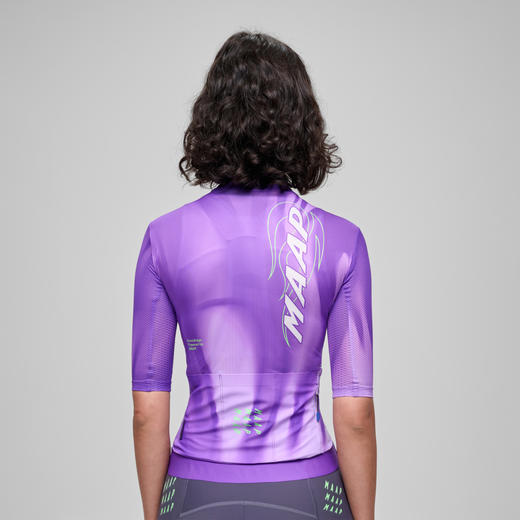 MAAP 女士 WorldTour Pro Air Jersey 3.0 短袖骑行服 霓虹紫 商品图1