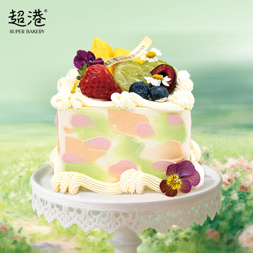 【踏青季】春日画廊 4吋蛋糕 商品图0