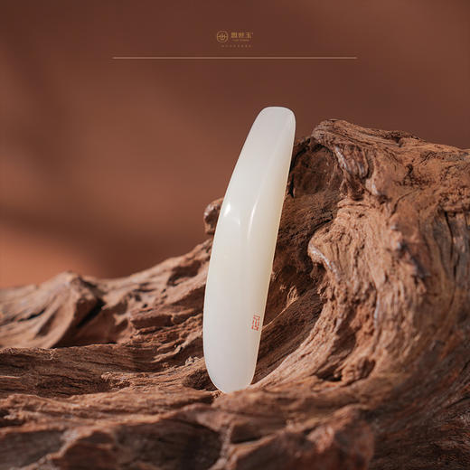 「卜一」羊脂白玉坤廷把件 商品图5