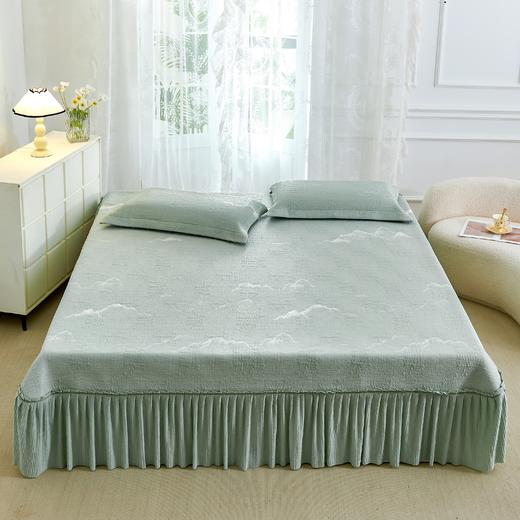 【远梦】柔小豆沁凉床裙三件套（水墨纹） 商品图1