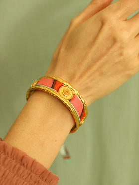 订购8周到｜AN-NEE-Irma-律动节拍 1cm 丝巾手镯［法国设计师］