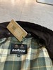 Barbour日版宽松oversize经典油蜡夹克外套 复古格纹内里工装风衣 商品缩略图6