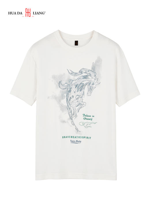 男装26春夏新品圆领短袖T恤2219-1337 商品图2