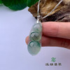 派瑞翡翠 18k金翡翠吊坠 冰种 飘花 商品缩略图1
