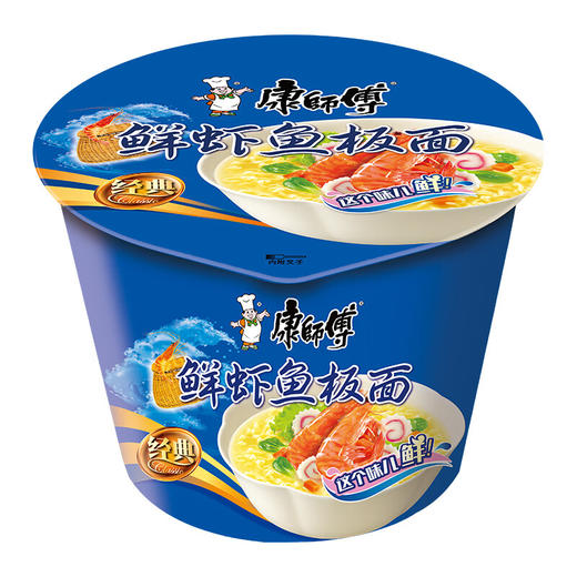 康师傅鲜虾鱼板面102g 商品图0