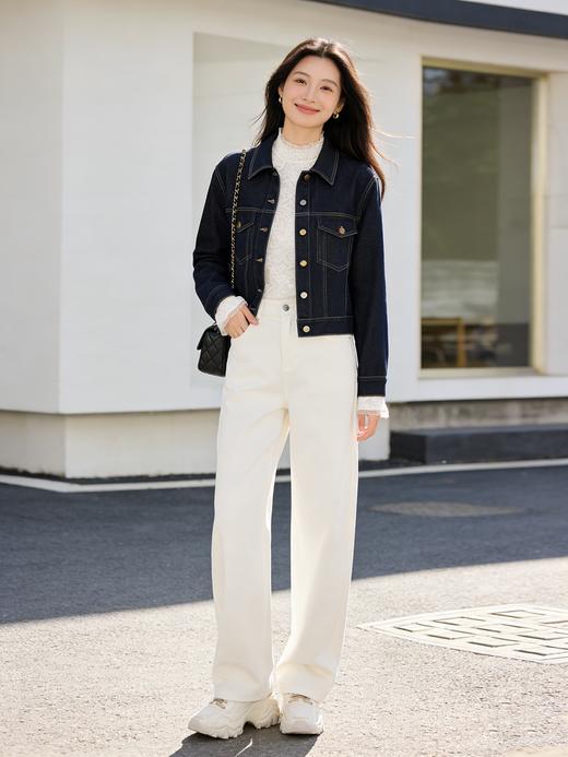 臣禾	【花影毛衫】绵羊毛+桑蚕丝 半高领花边针织衫	9261090196 商品图5