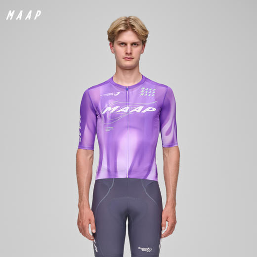 MAAP 男士 WorldTour Pro Air Jersey 3.0 短袖骑行服 霓虹紫 商品图0