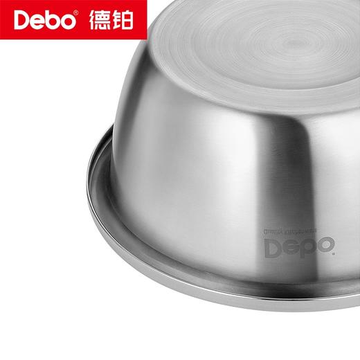 Debo德铂-劳伦特厨房用具 加高加深多用盆2件套 和面打蛋不飞溅 商品图10