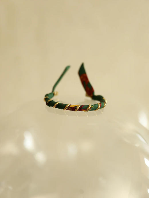 订购8周到｜AN-NEE-Octobre-星象图腾 1cm 丝巾手镯［法国设计师］ 商品图2