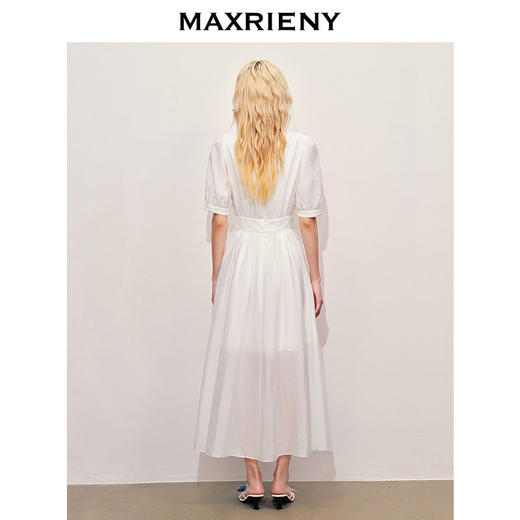 玛克门店发货：MAXRIENY优雅宫廷刺绣连衣裙(货号:MC85DR338) 商品图3