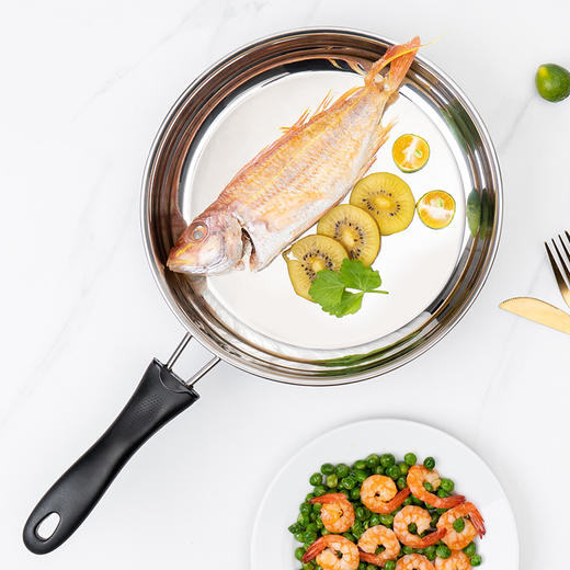 Debo德铂-纳克斯考两件套装锅 铂洛尼亚三件套装锅 优质不锈钢 不挑灶具 商品图4