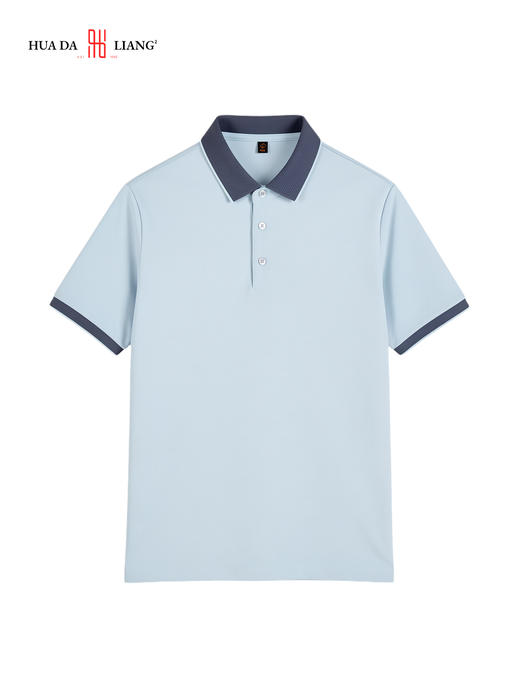男装26春夏新品反领POLO短袖T恤2219-1156 商品图3