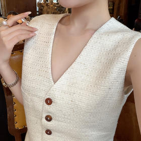 【预售7天】良木礼小香马甲（丝巾）（1512）