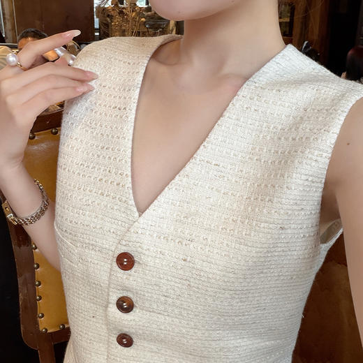 【预售7天】良木礼小香马甲（丝巾）（1512） 商品图0