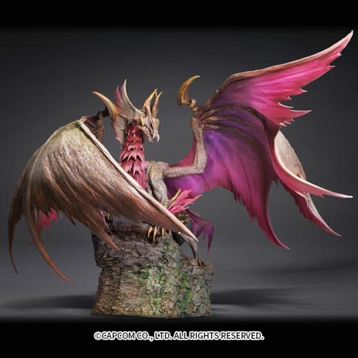 【GSC现货】怪物猎人崛起：曙光 CFB雕像 爵银龙 手办模玩周边 商品图2