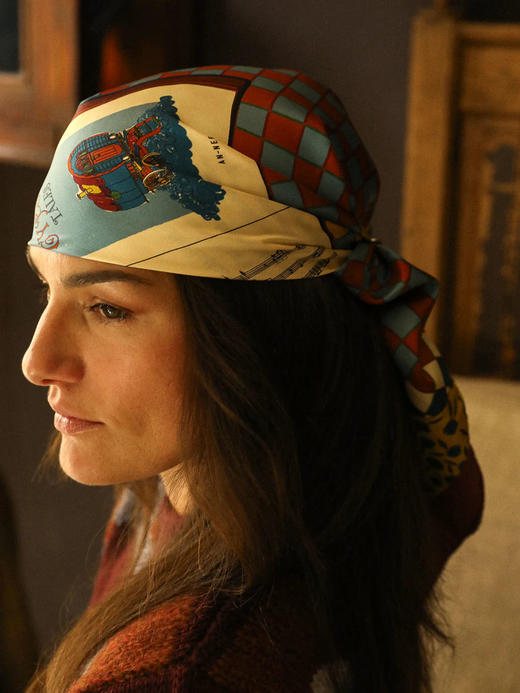 订购8周到｜AN-NEE-90cm 合集 方巾［法国设计师］ 商品图0