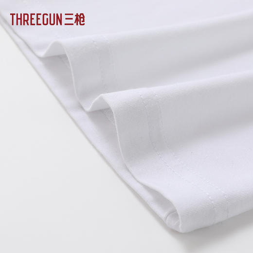 Threegun三枪 零碳木代尔圆领男士背心-T30011A01 商品图6