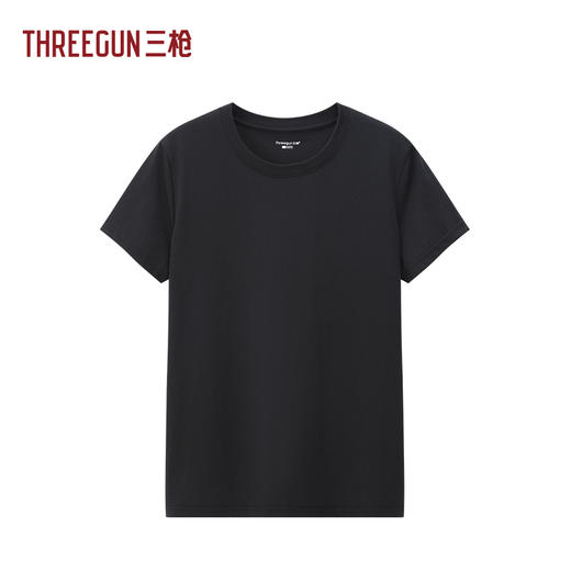 Threegun三枪 水柔棉Pro圆领短袖女衫-T20189A01 商品图2