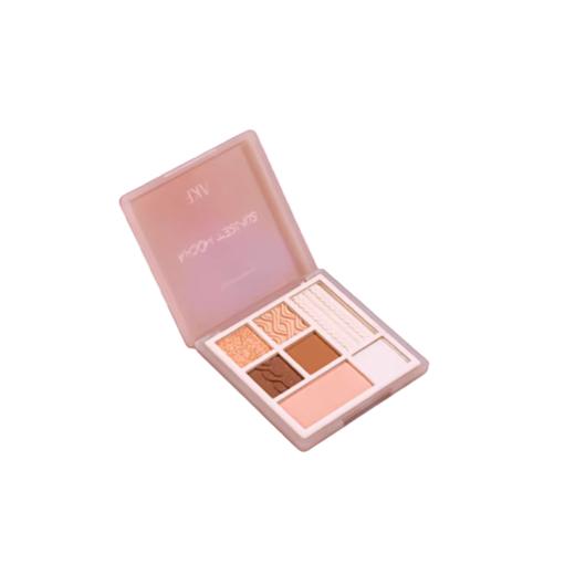 AKF七色综合眼影盘02落日摩卡 商品图0