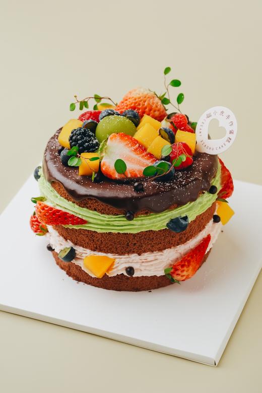 开心果莓果·裸蛋糕（双重奶油口味） 商品图2