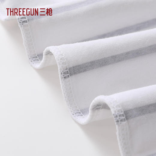 Threegun三枪 冰泉棉连帽短袖女衫-T20190A01 商品图10