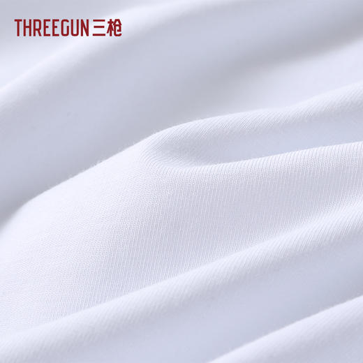 Threegun三枪 冰泉棉圆领短袖女衫-T20194A01 商品图3