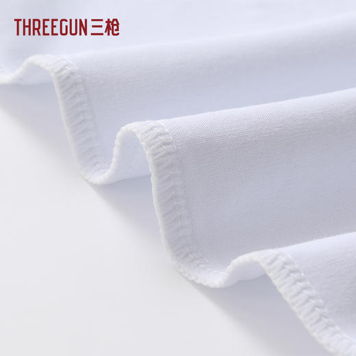 Threegun三枪 冰泉棉圆领短袖女衫-T20194A01 商品图2