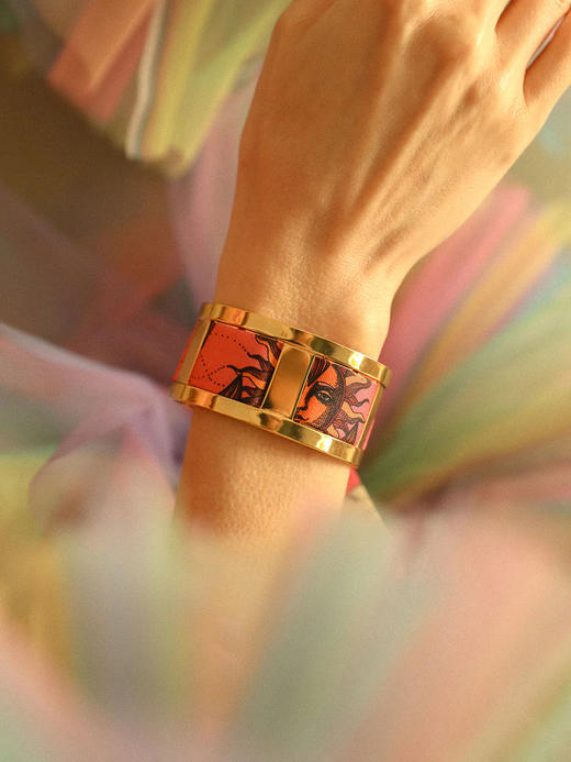 订购8周到｜AN-NEE-JMA-时光星象 2cm 丝巾手镯［法国设计师］ 商品图0