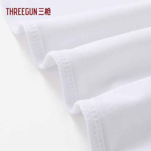 Threegun三枪 零碳木代尔圆领男士背心-T30011A01 商品图8