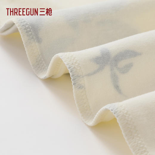 Threegun三枪 冰泉棉印花短袖女家居裙-T70022A01 商品图1