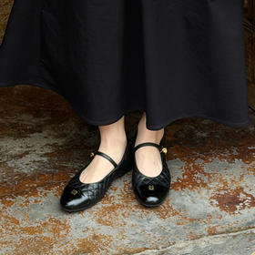 【预售7天】良木礼小香菱形单鞋（3674）