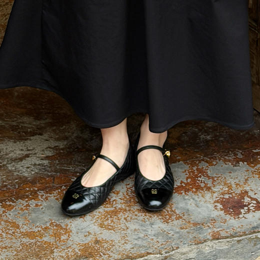 【预售7天】良木礼小香菱形单鞋（3674） 商品图0