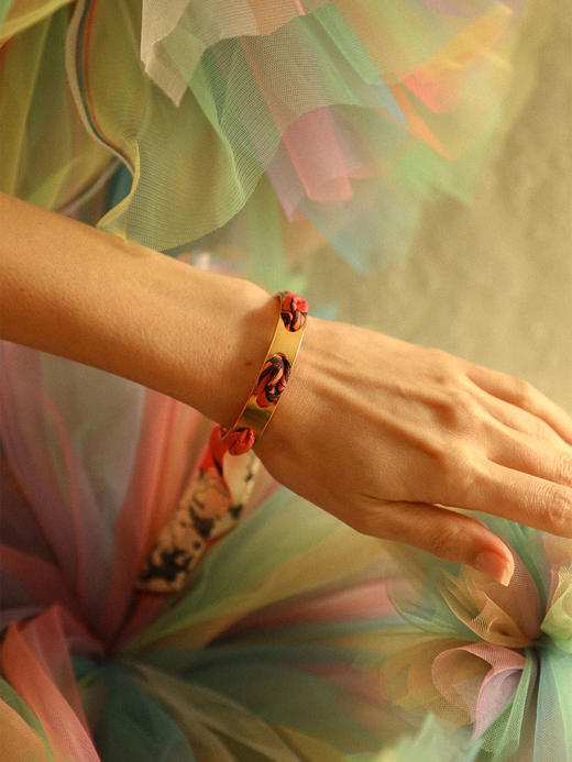 订购8周到｜AN-NEE-Septembre-时光星象 2cm 丝巾手镯［法国设计师］ 商品图1