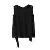 VIMAGE纬漫纪小众设计透气舒适黑色显瘦宽松无袖上衣2026夏季款V2513218 商品缩略图6