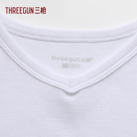 Threegun三枪 灯芯弹力棉女背心-T30078A01 商品图6