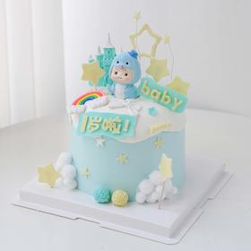 蛇宝宝·周岁蛋糕【B3779】