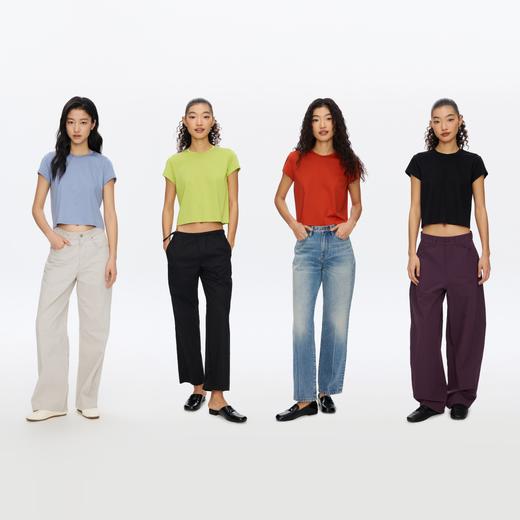 Oneup天丝棉圆领短袖 商品图4