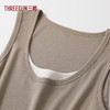 Threegun三枪 零碳莱赛尔棉罗纹拼接女背心-T30076A01 商品缩略图2